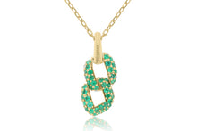 Load image into Gallery viewer, Gold & Diamond Cuban Necklace