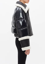 Load image into Gallery viewer, Shearling Puffer Jacket