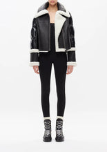 Load image into Gallery viewer, Shearling Puffer Jacket