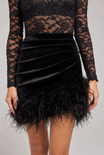 Load image into Gallery viewer, Lace & Cuff Black Dress