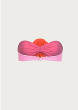 Load image into Gallery viewer, Rose bandeau bikini
